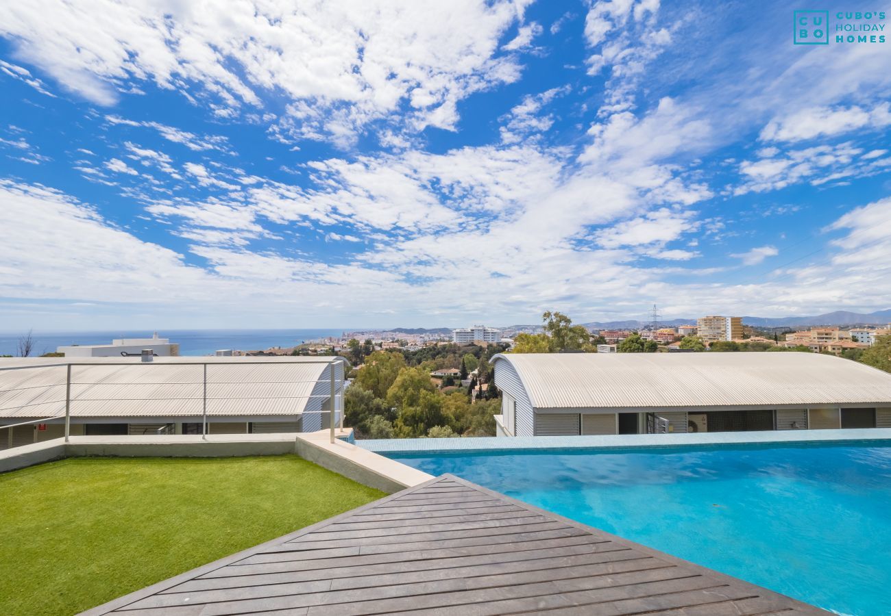 Casa en Fuengirola - Cubo's Casa Jilguero Torreblanca View City & Sea