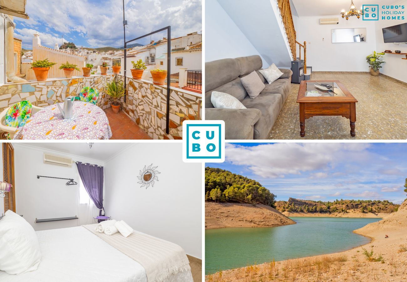 Casa vacacional en Ardales, junto al caminito del rey