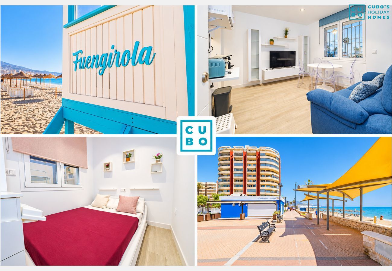 Apartamento en Fuengirola - Cubo's Apartment Front Line Beach Fuengirola