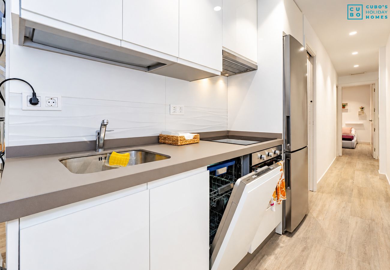 Apartamento en Fuengirola - Cubo's Apartment Front Line Beach Fuengirola