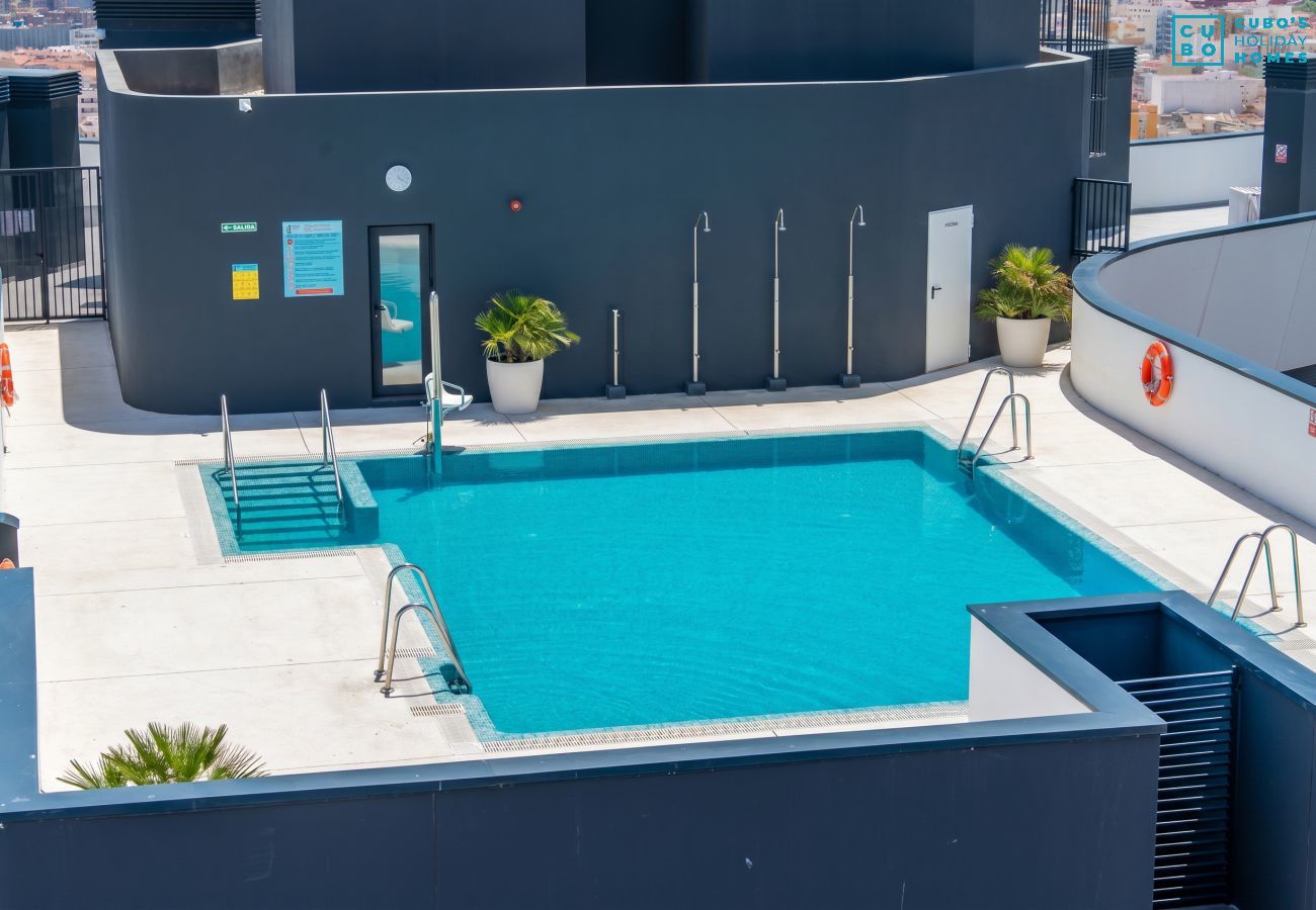 Apartamento en Málaga - Cubo's Urban Sky Terrace View Apartment