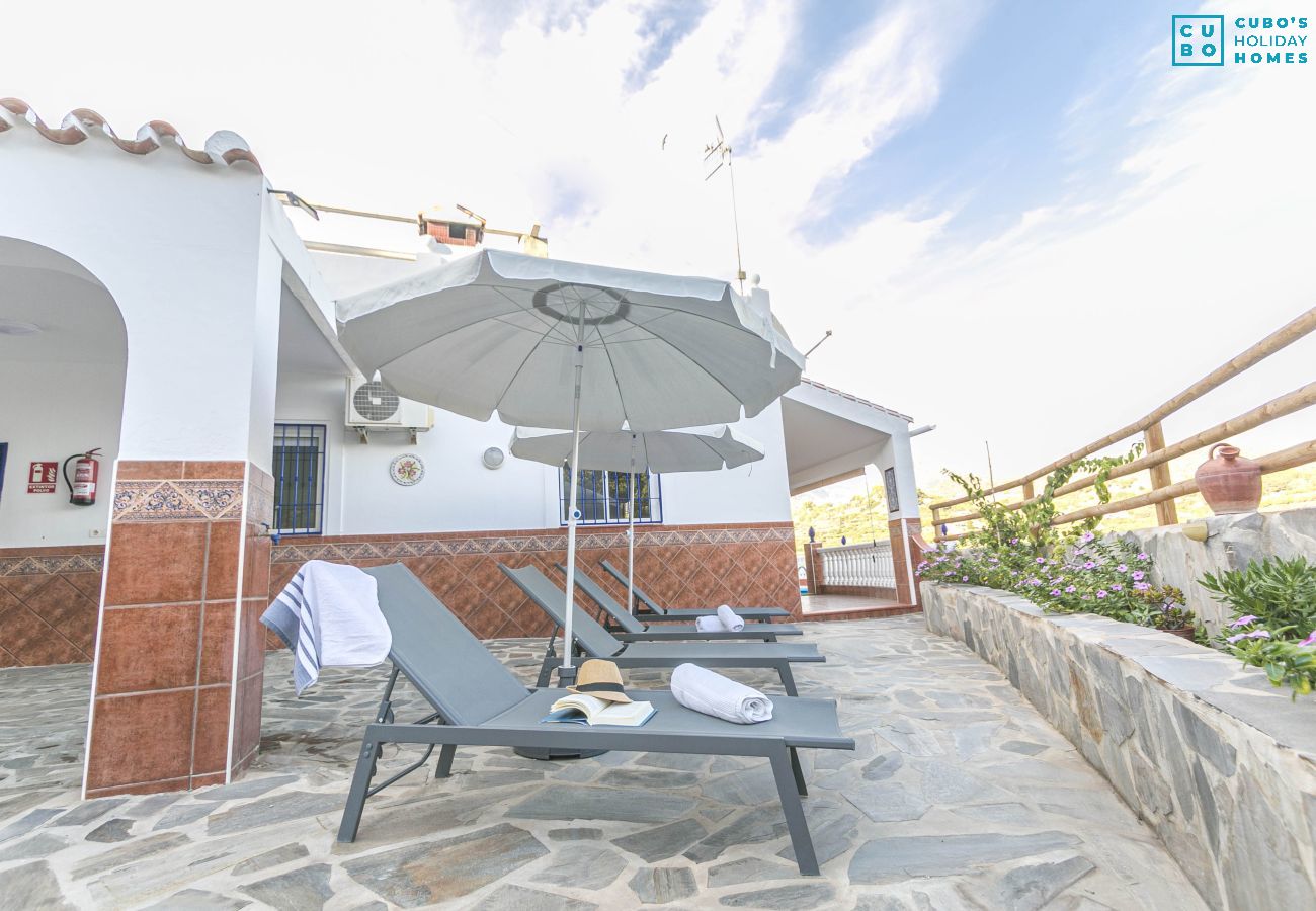 Casa rural en Nerja - .Villa Marimel Con Piscina Privada