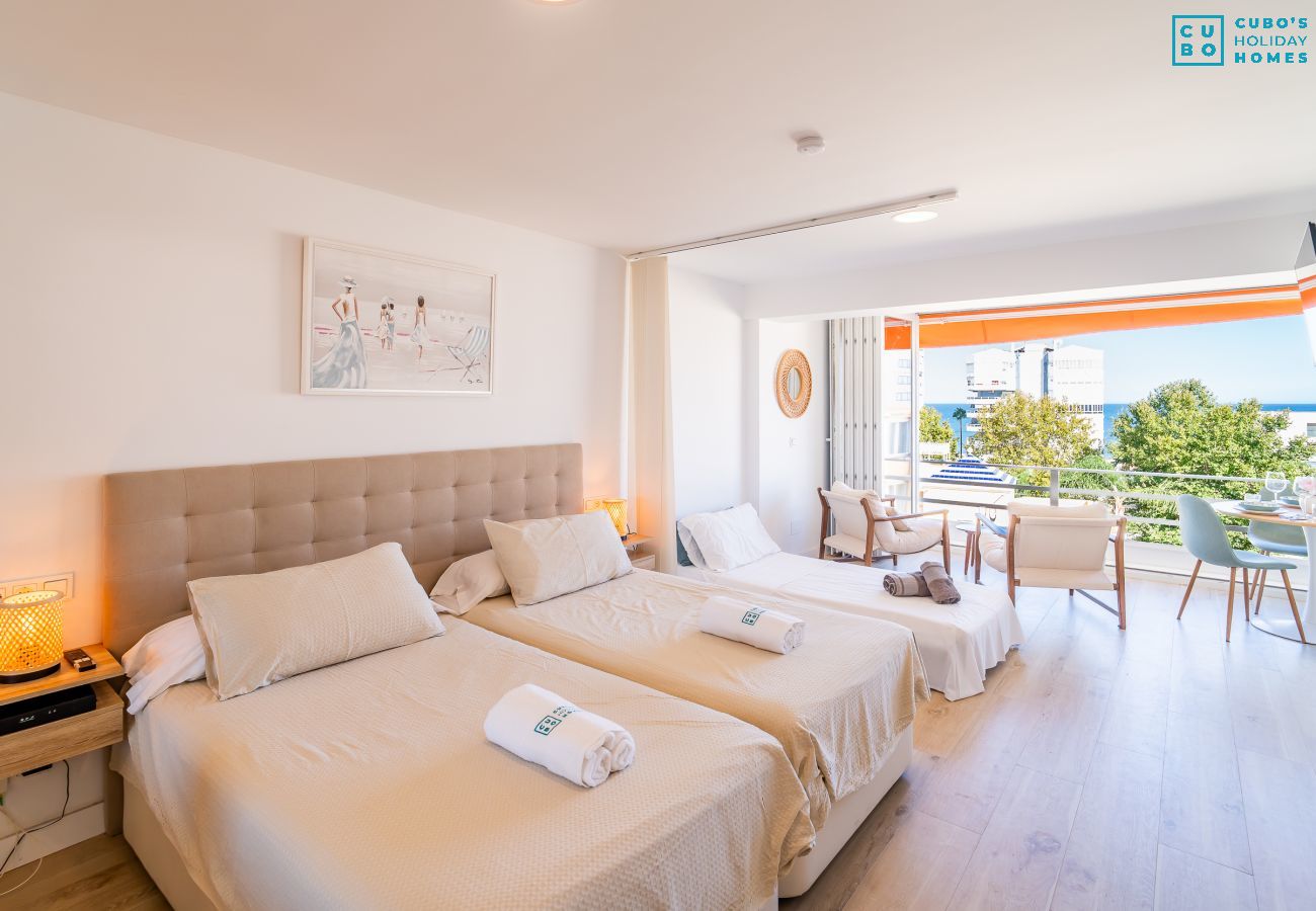 Estudio en Torremolinos - Cubo's Sea View Studio 100m from the Beach