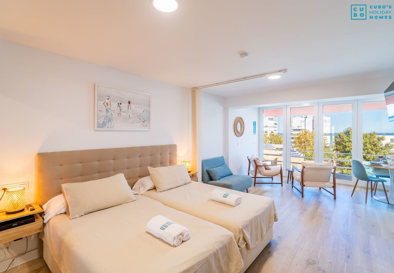 Estudio en Torremolinos - Cubo's Sea View Studio 100m from the Beach
