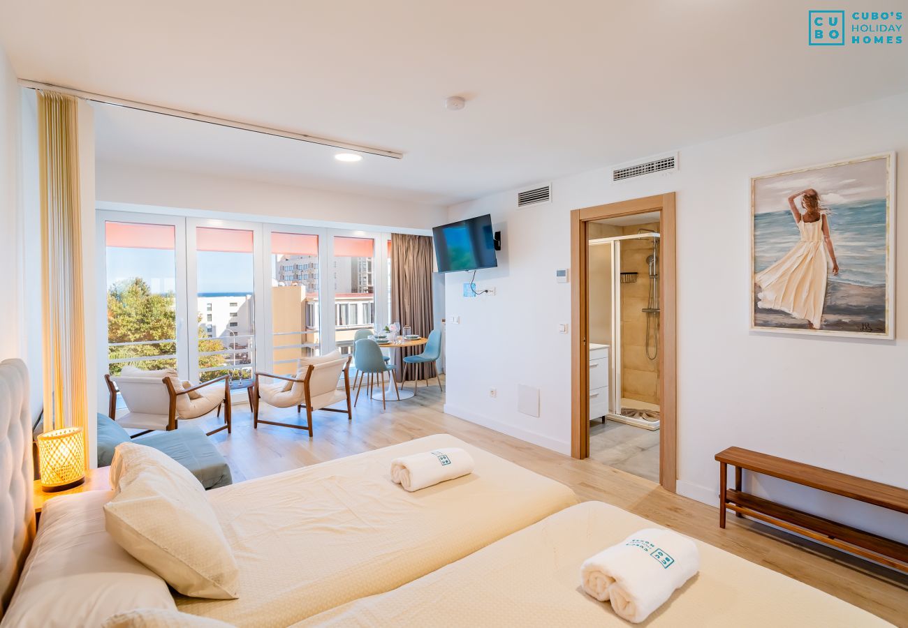 Estudio en Torremolinos - Cubo's Sea View Studio 100m from the Beach