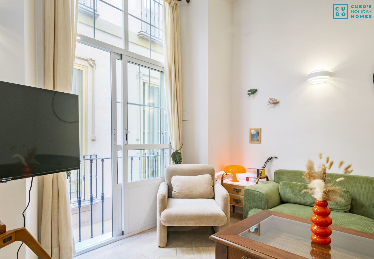 Apartamento en Málaga - Cubo's Luciano Malaga Apartment & Optional Parking
