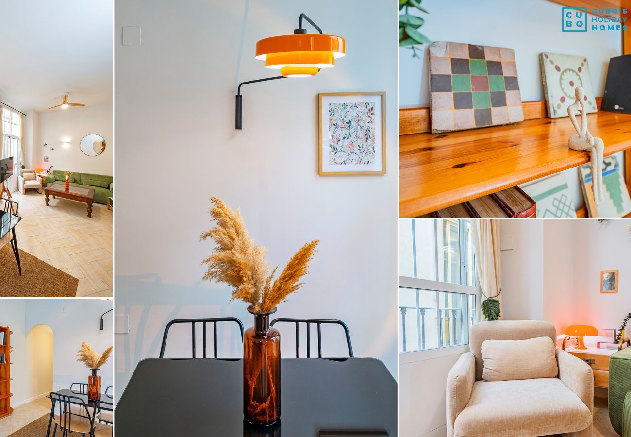 Apartamento en Málaga - Cubo's Luciano Malaga Apartment & Optional Parking
