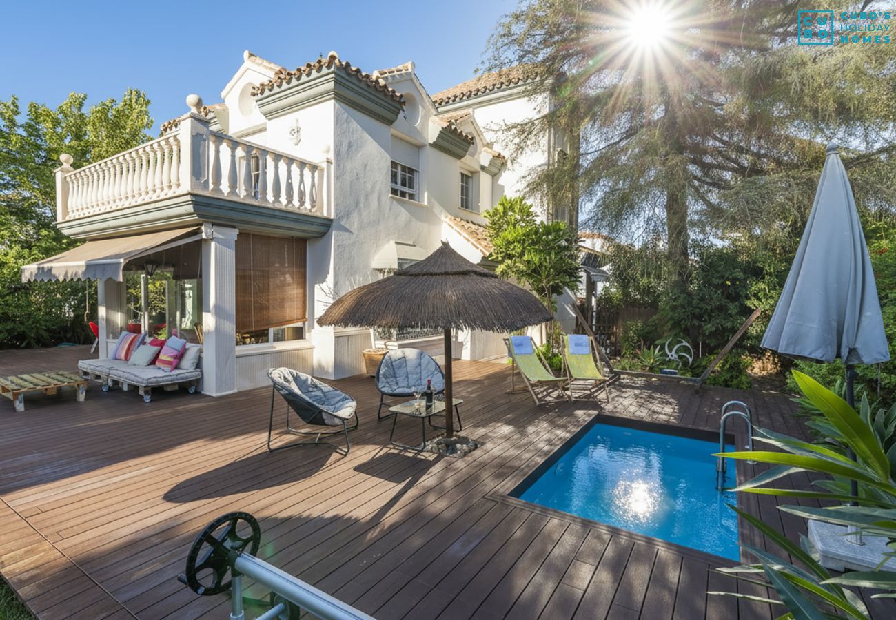 Casa vacacional en Coín con piscina para 8 personas