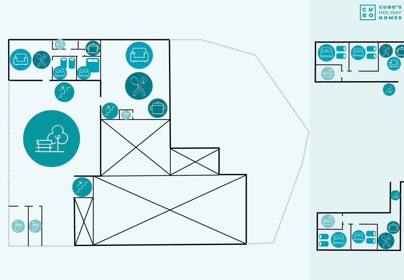 Casa rural en Teba - Cubo's Casa Rural Cortijo el Puntal