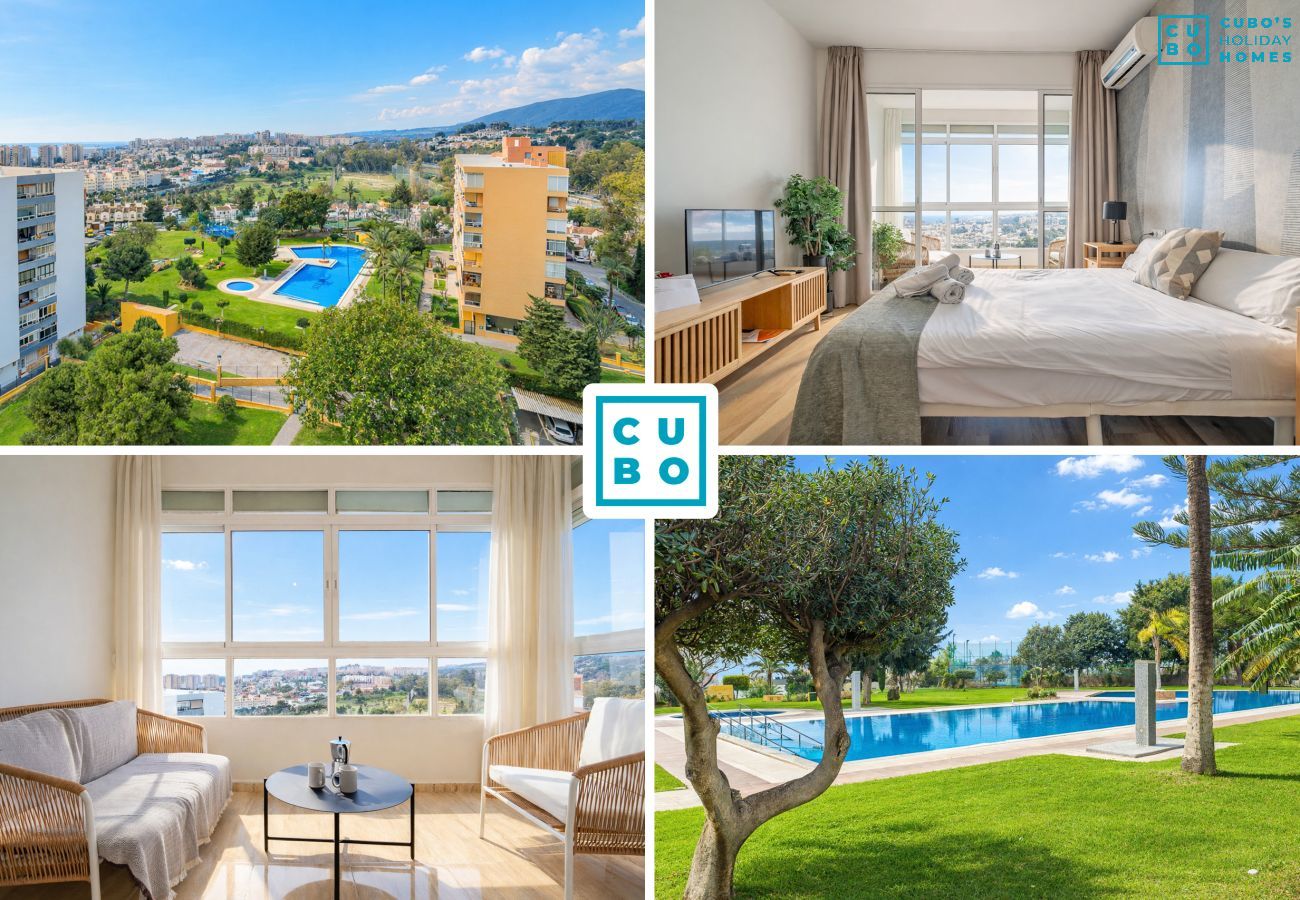Estudio vacacional en Torremolinos con piscina