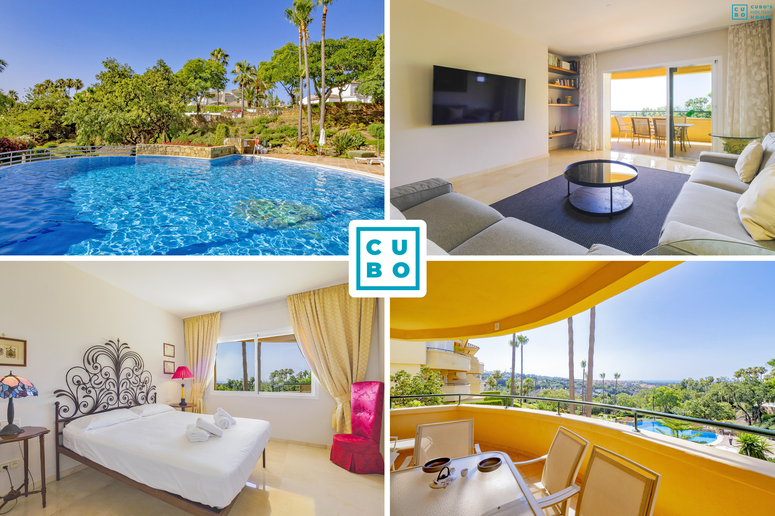 Holiday apartment with pool in Marbella