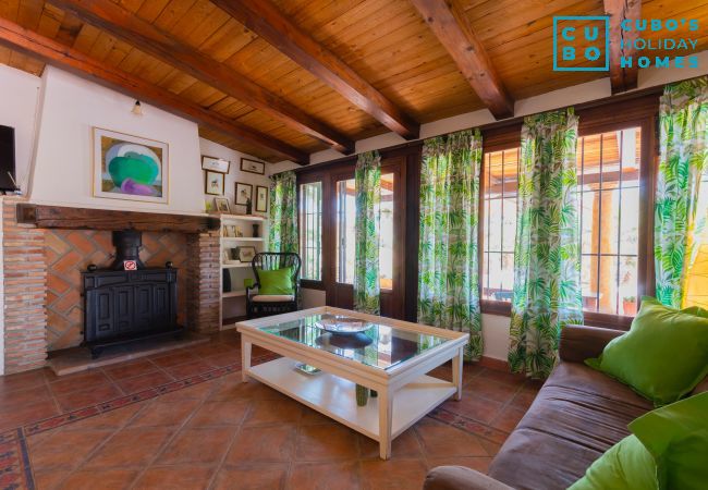 Living room of this rural apartment in Mijas Pueblo