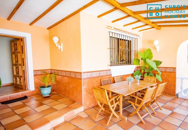 Terrace of this country house in Alhaurín el Grande