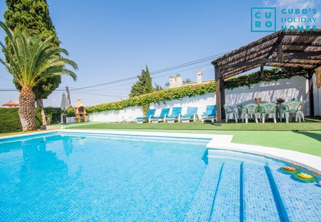 Private pool of this house in Alhaurín de la Torre