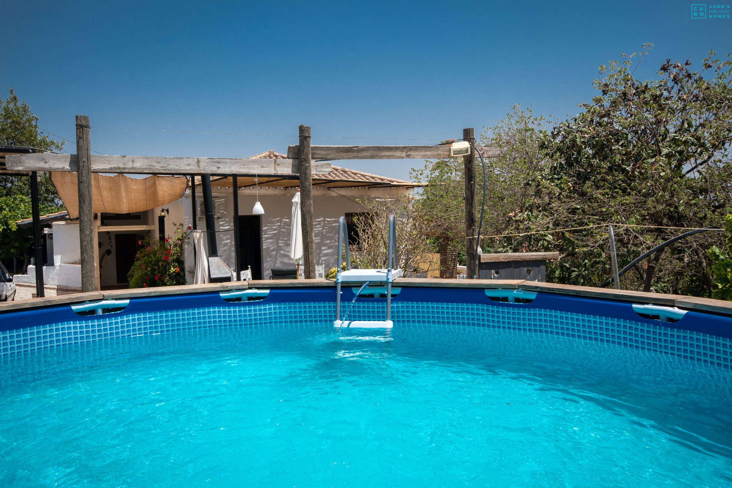 Pool of this rural house in Coín