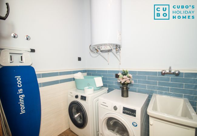 Laundry room of this villa in Alhaurín el Grande