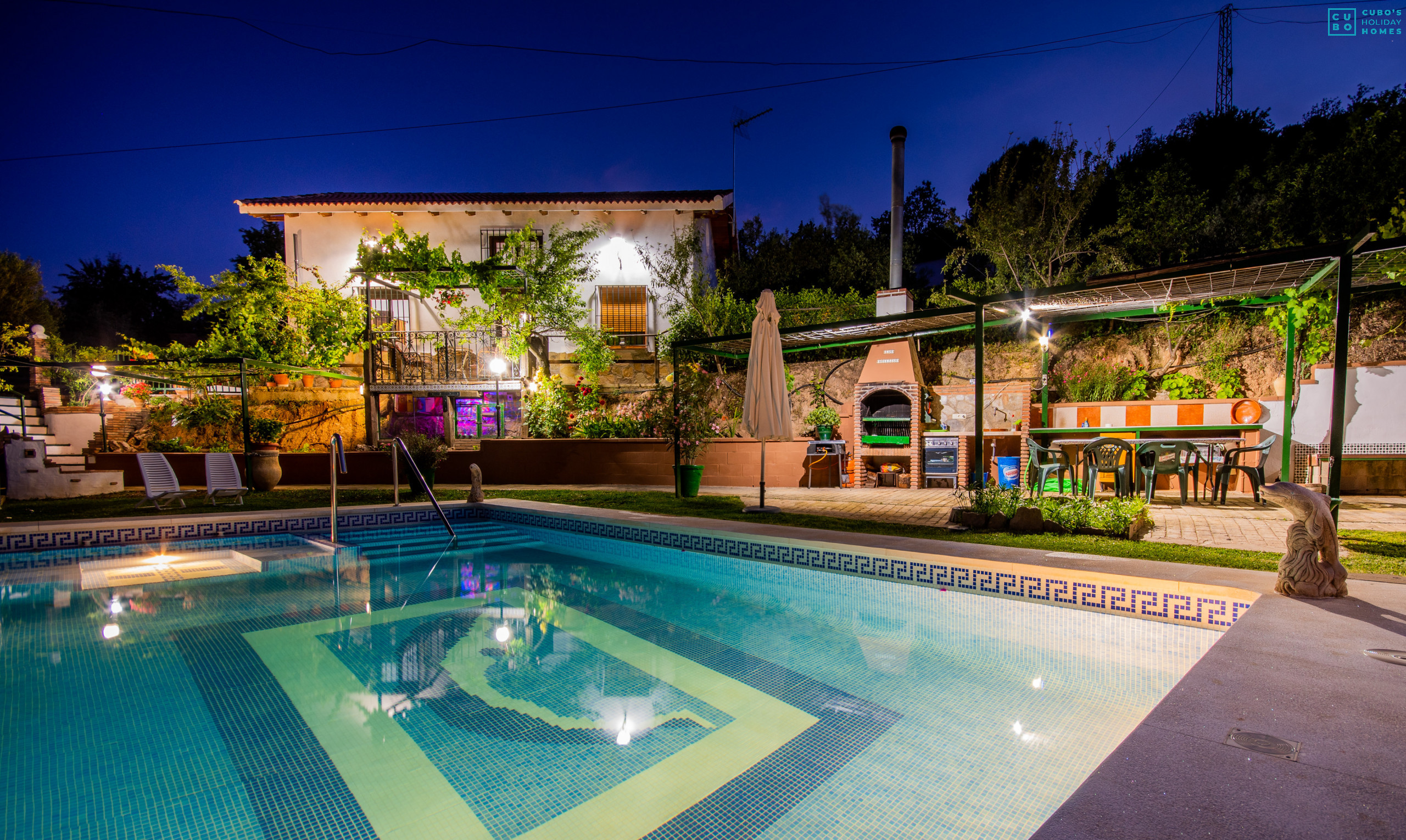 Pool of this house near El Caminito del Rey