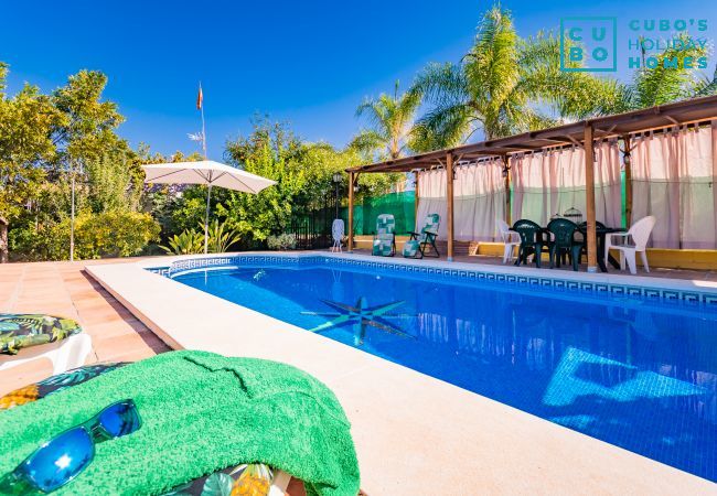 Outdoor pool of this villa in Alhaurín el Grande