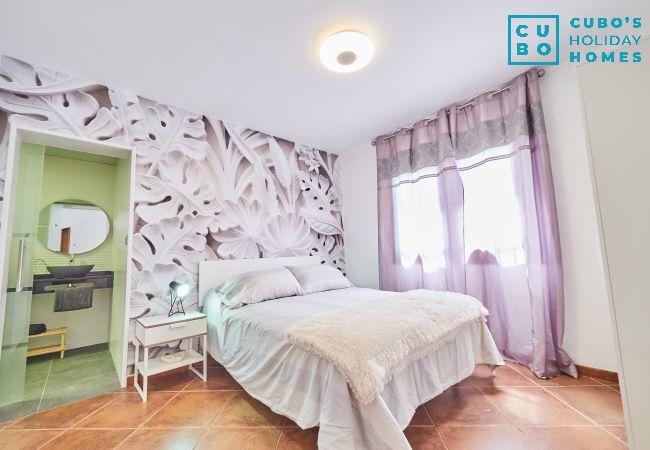 Bedroom of this farm in the Montes de Málaga