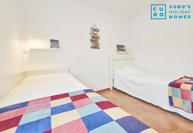 Bedroom of this farm in the Montes de Málaga