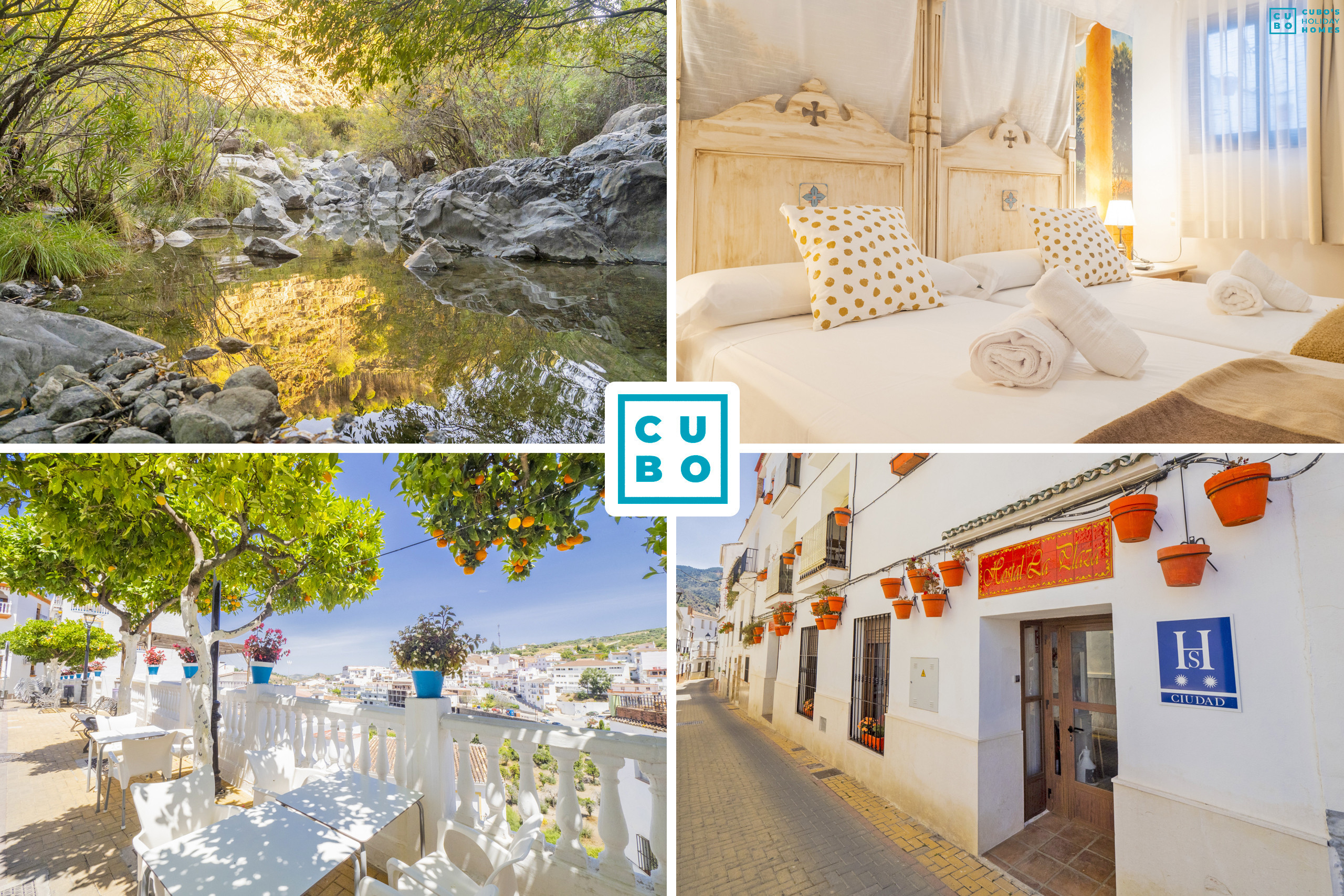 Charming guest house in Tolox for 2 people