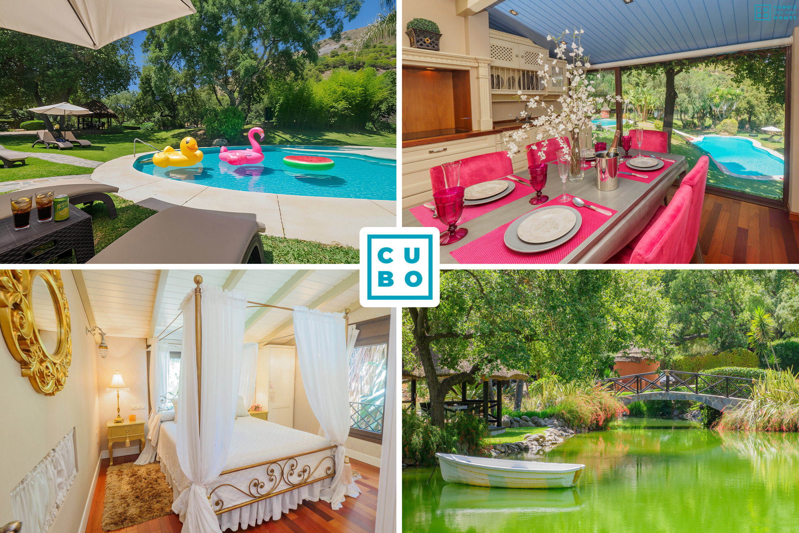 Rural apartment with pool surrounded by nature