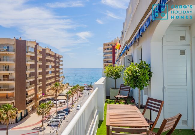 Sea views from the terrace