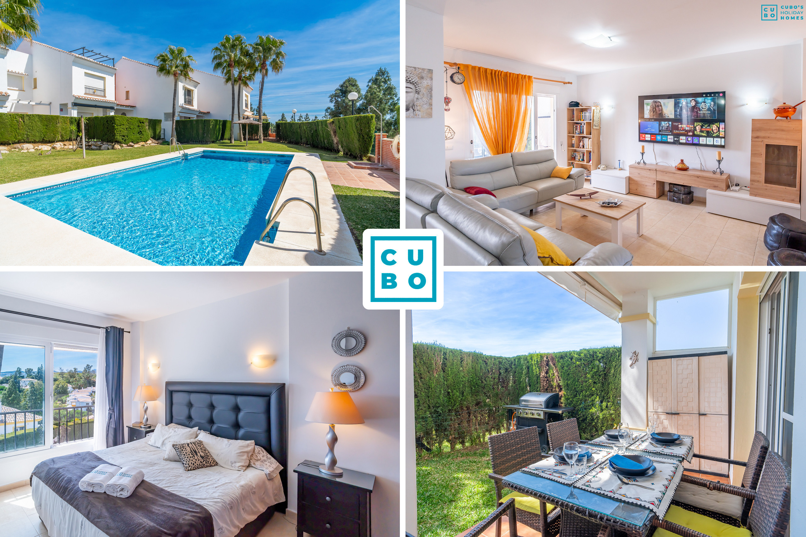 Holiday home with pool in Mijas Costa ideal for holidays on the Costa del Sol