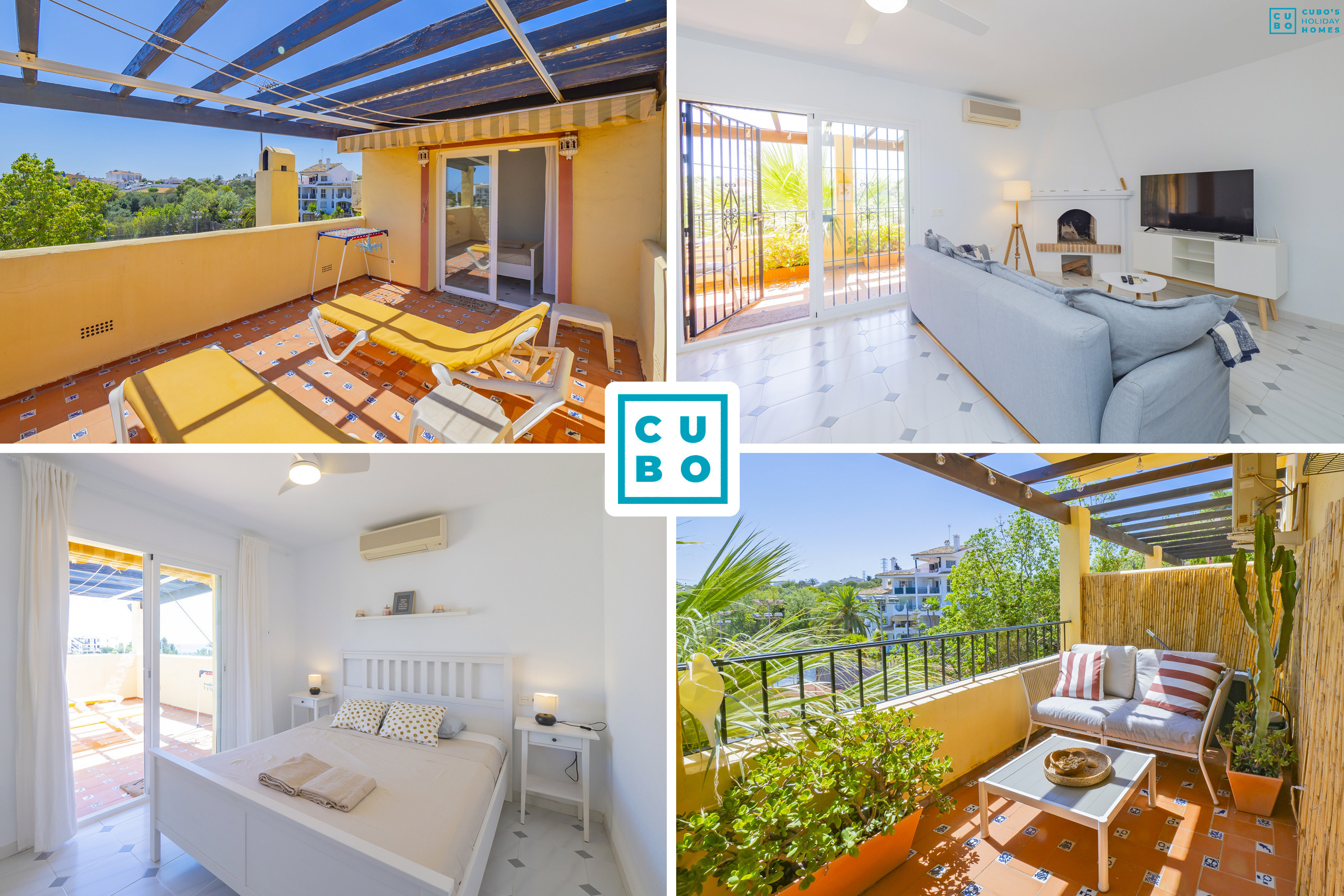 Wonderful holiday flat in Mijas Costa for 4 persons