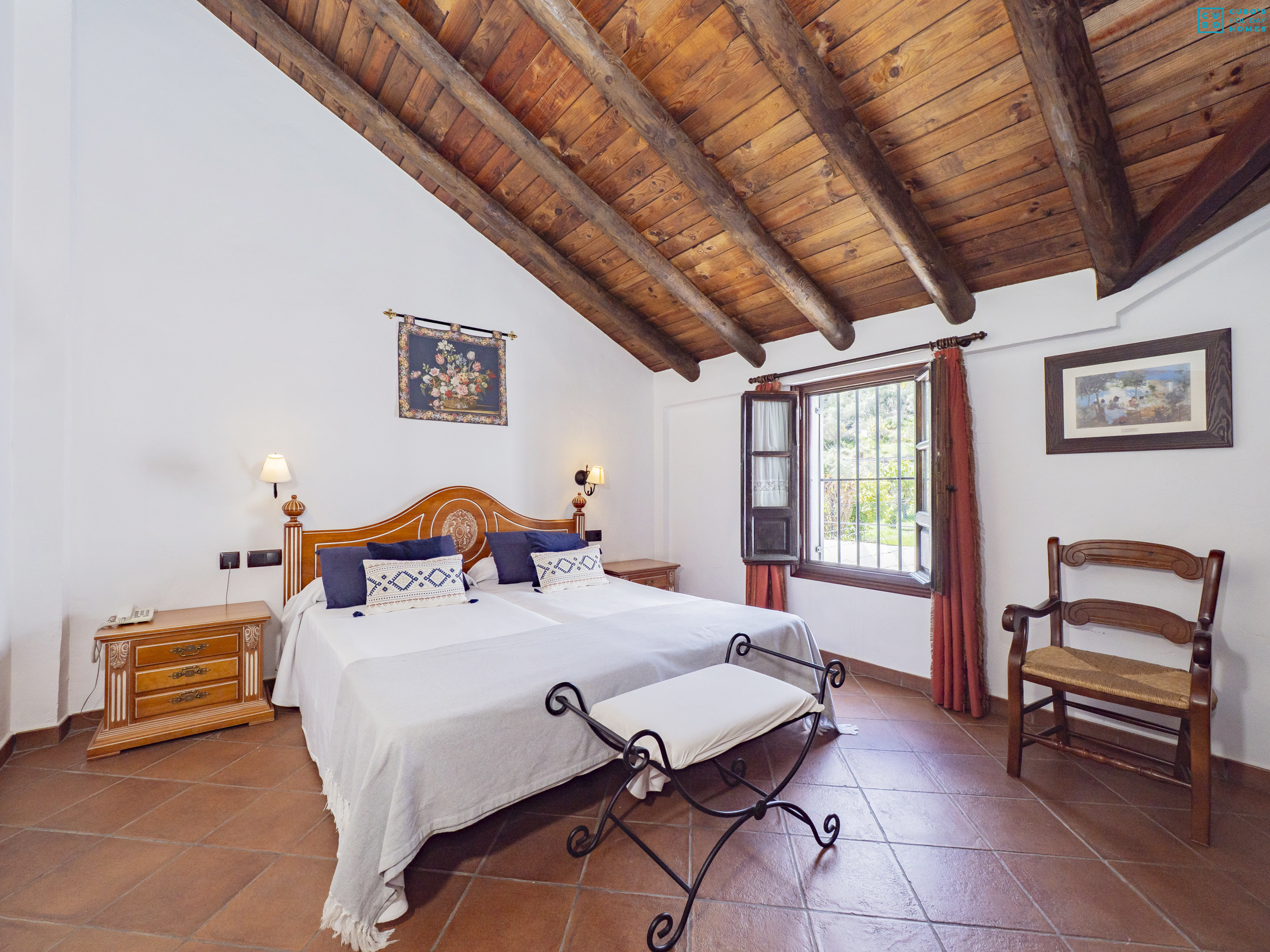 Hotel room in Casarabonela