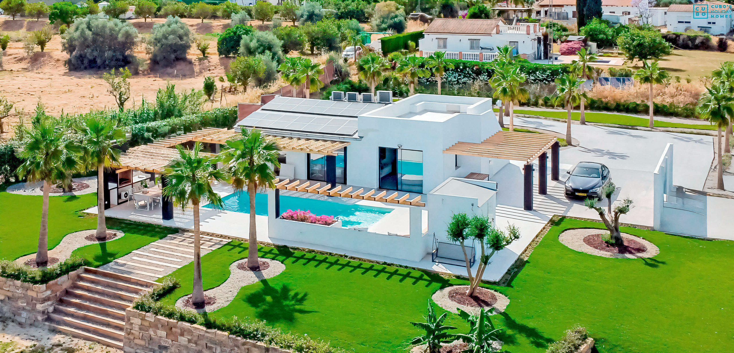 Villa/Dettached house in Alhaurín el Grande - Cubo's Villa Palmera for Adults Villa/Dettached house in Alhaurín el Grande - Cubo's Villa Palmera for Adults