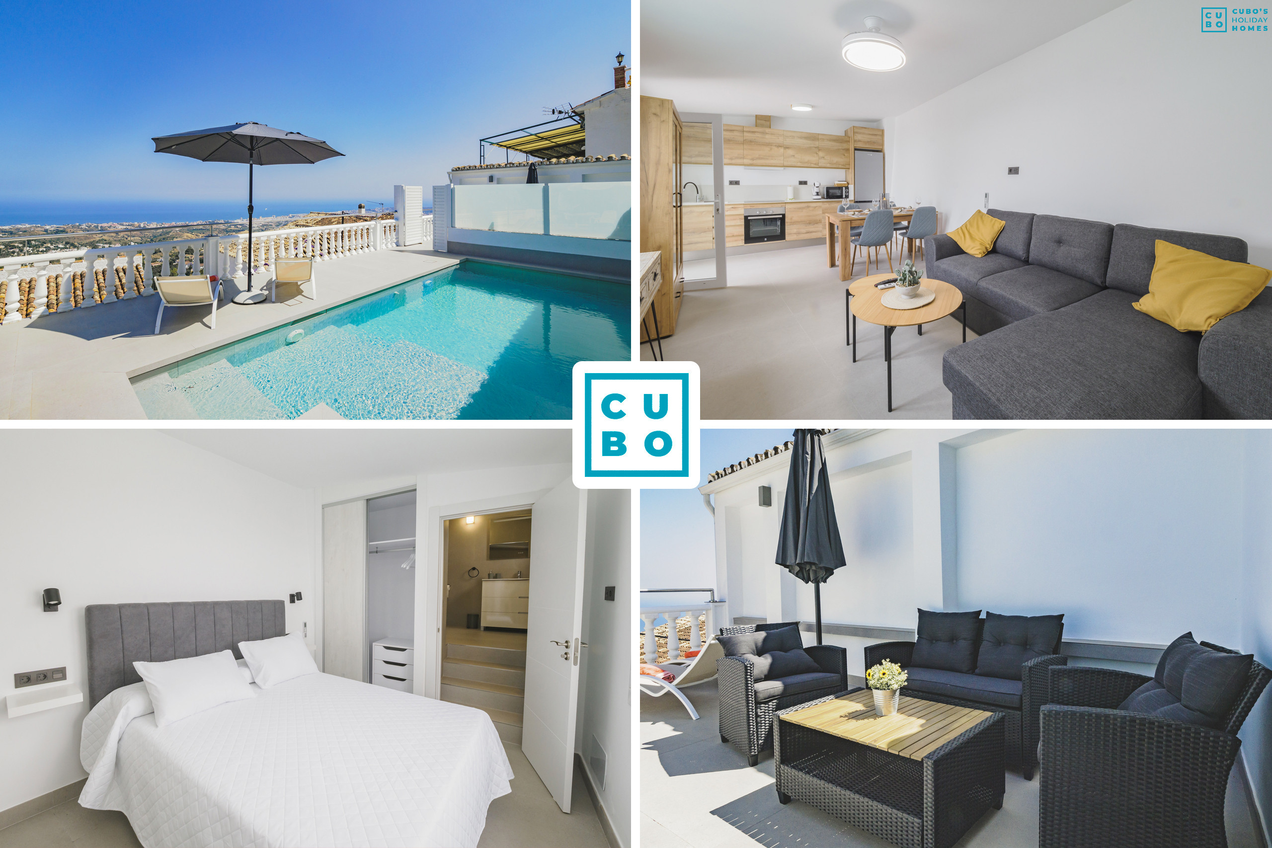 Holiday apartment in Mijas with pool