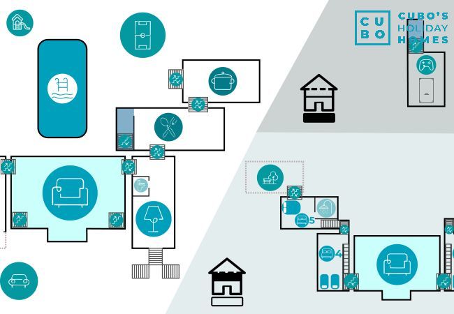 Villa in Alhaurín el Grande - Cubo's Villa Bresell Privacy Pool & Family Fun Villa in Alhaurín el Grande - Cubo's Villa Bresell Privacy Pool & Family Fun