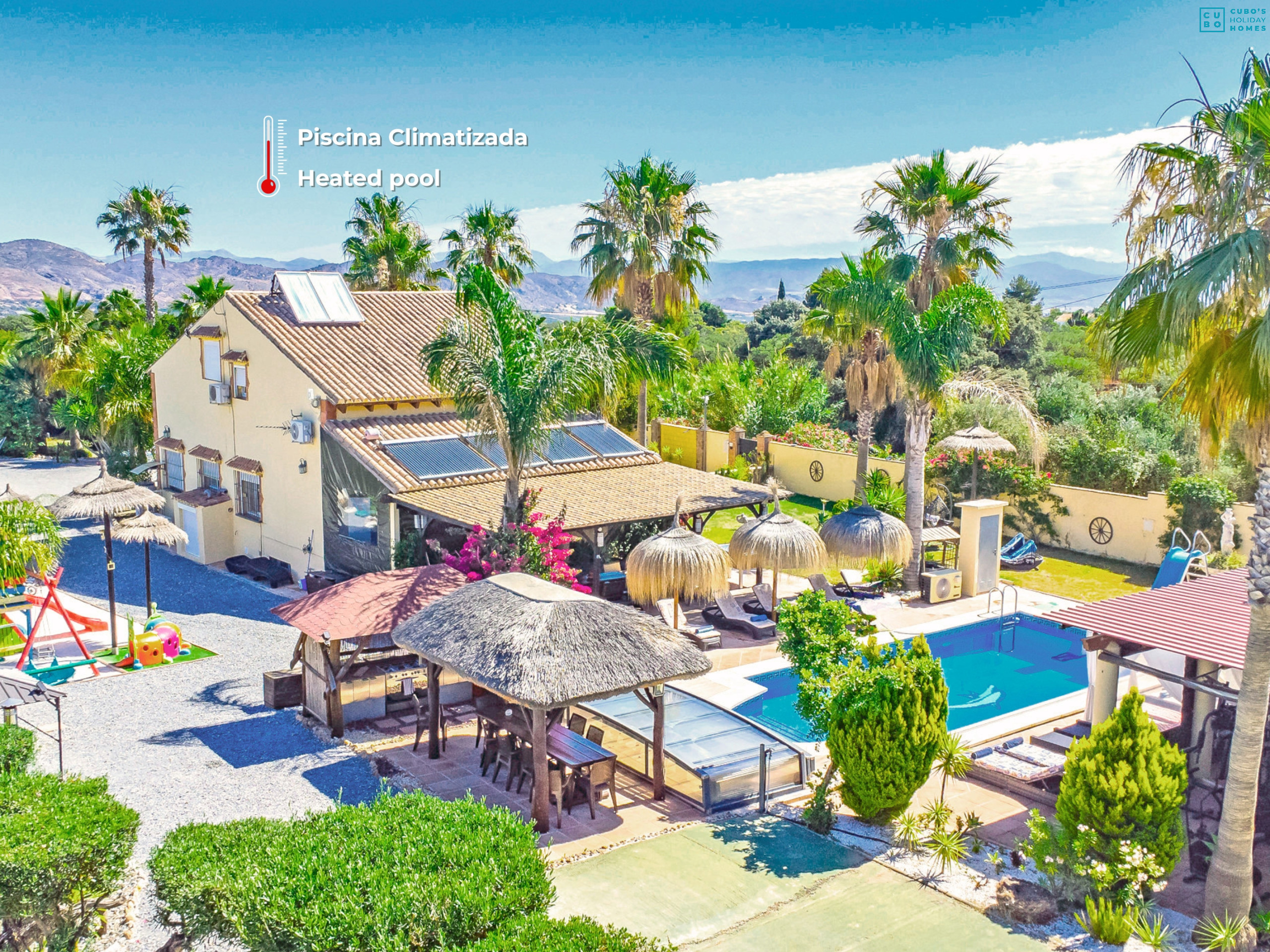 Wonderful holiday villa with heated pool in Alhaurín