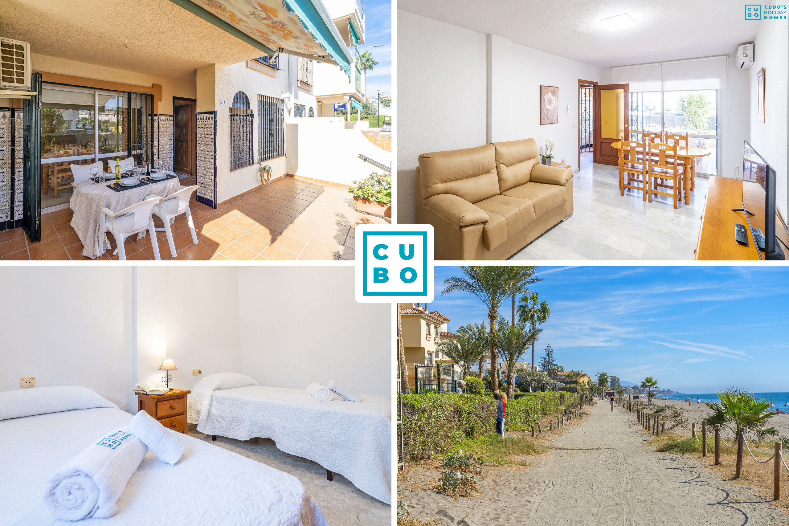 Holiday apartment by the beach in Rincón de la Victoria