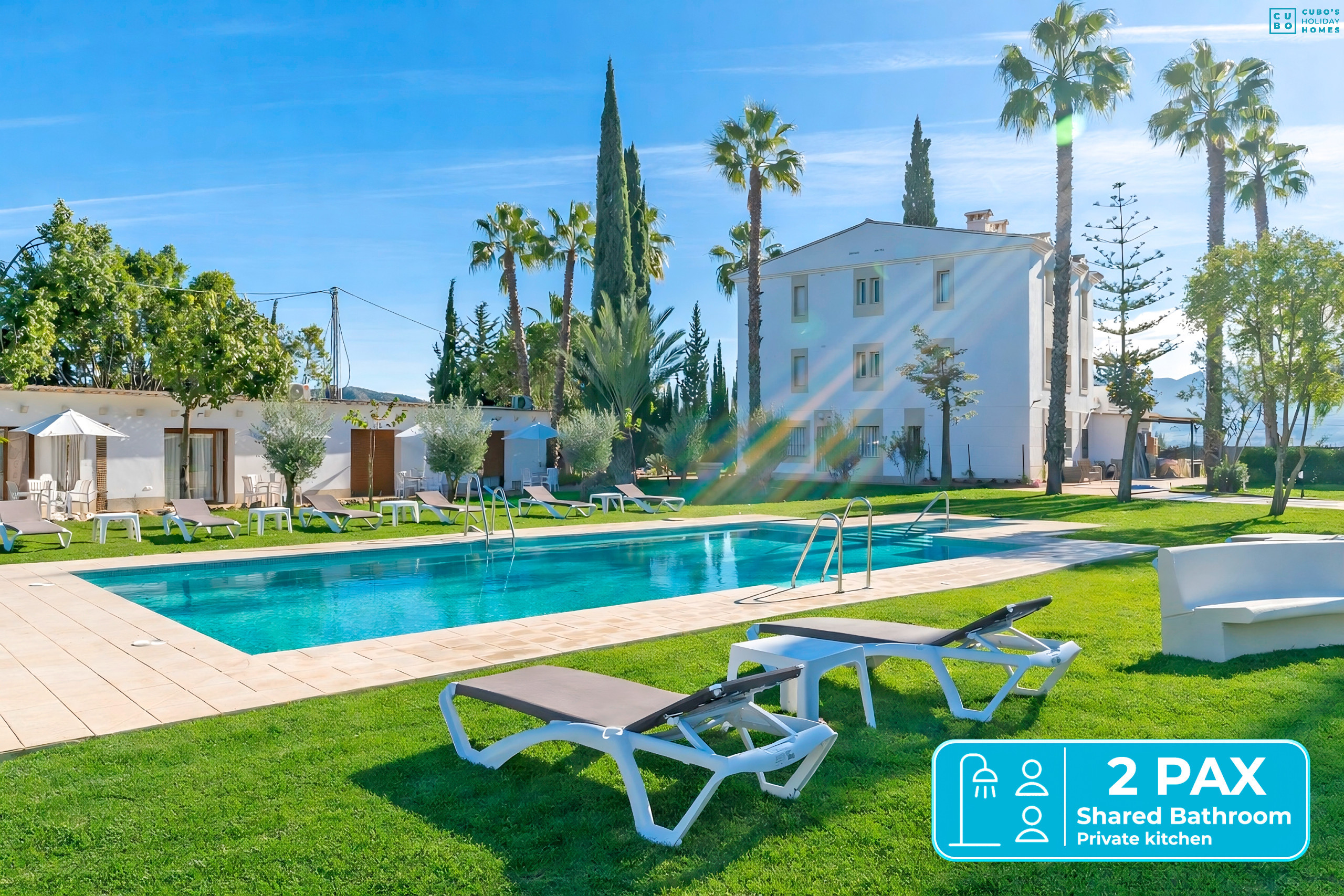  in Alhaurín el Grande - Cubo's NAZ Country Stay | Dbl Shared Bath Kit B&B