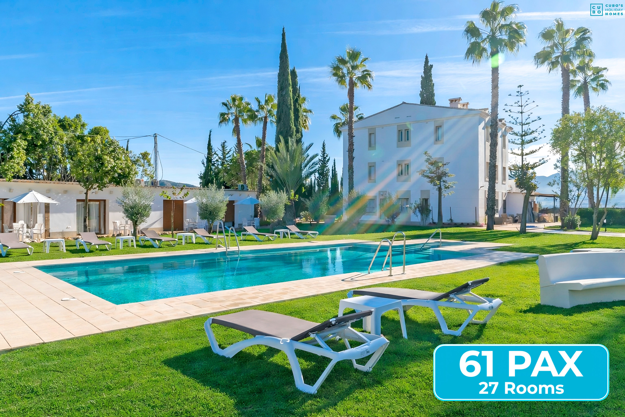 Rural complex with pool and breakfast included in Alhaurín el Grande