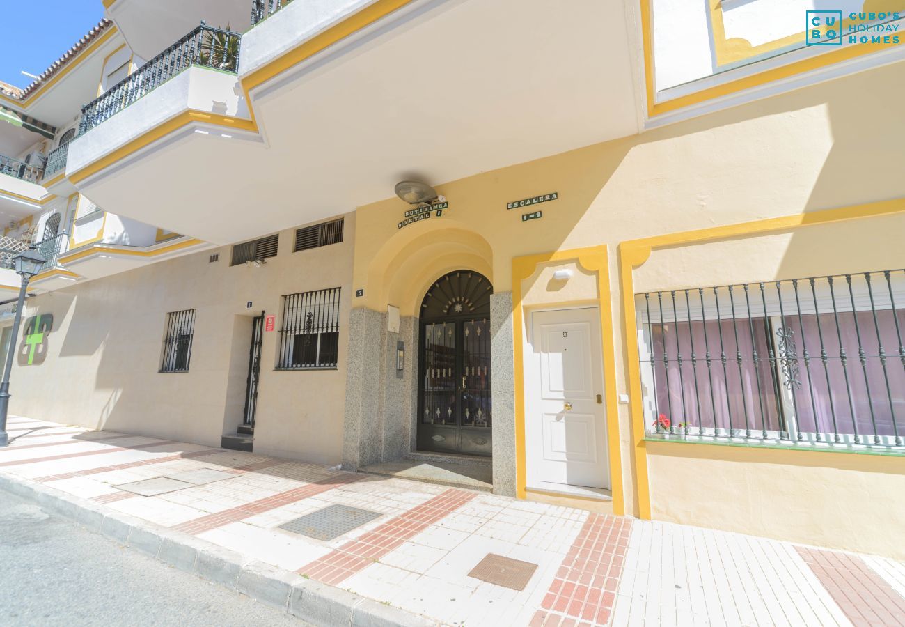 Reception of this apartment in Mijas Costa