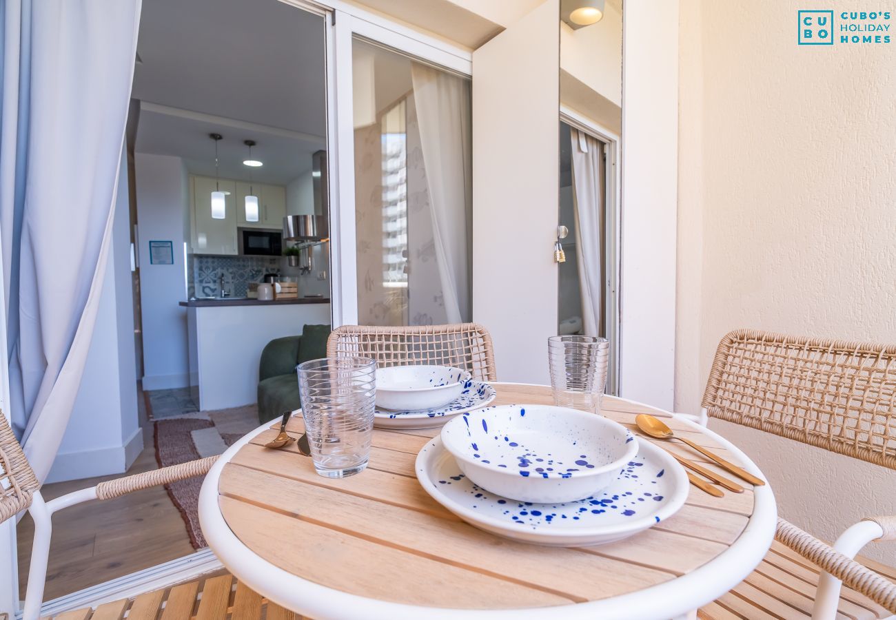 Studio in Benalmádena - Cubo's Estudio 118 Benal Beach Sea View