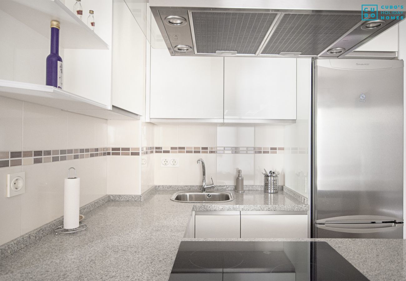 Kitchen of this apartment in Fuengirola