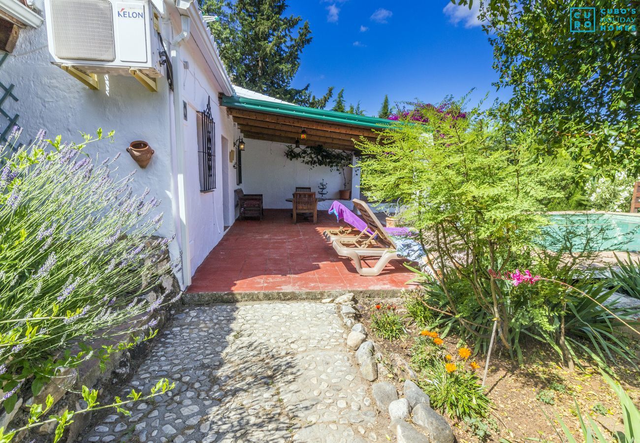 Terrace of this rural house in Alhaurín el Grande