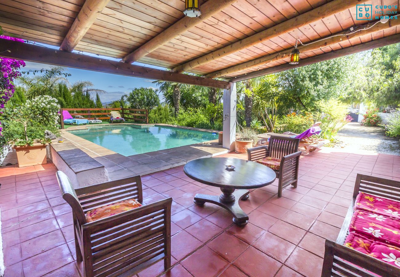 Terrace of this rural house in Alhaurín el Grande