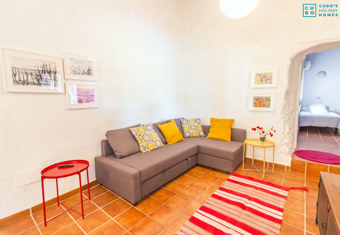 Living room of this rural house in Alhaurín el Grande