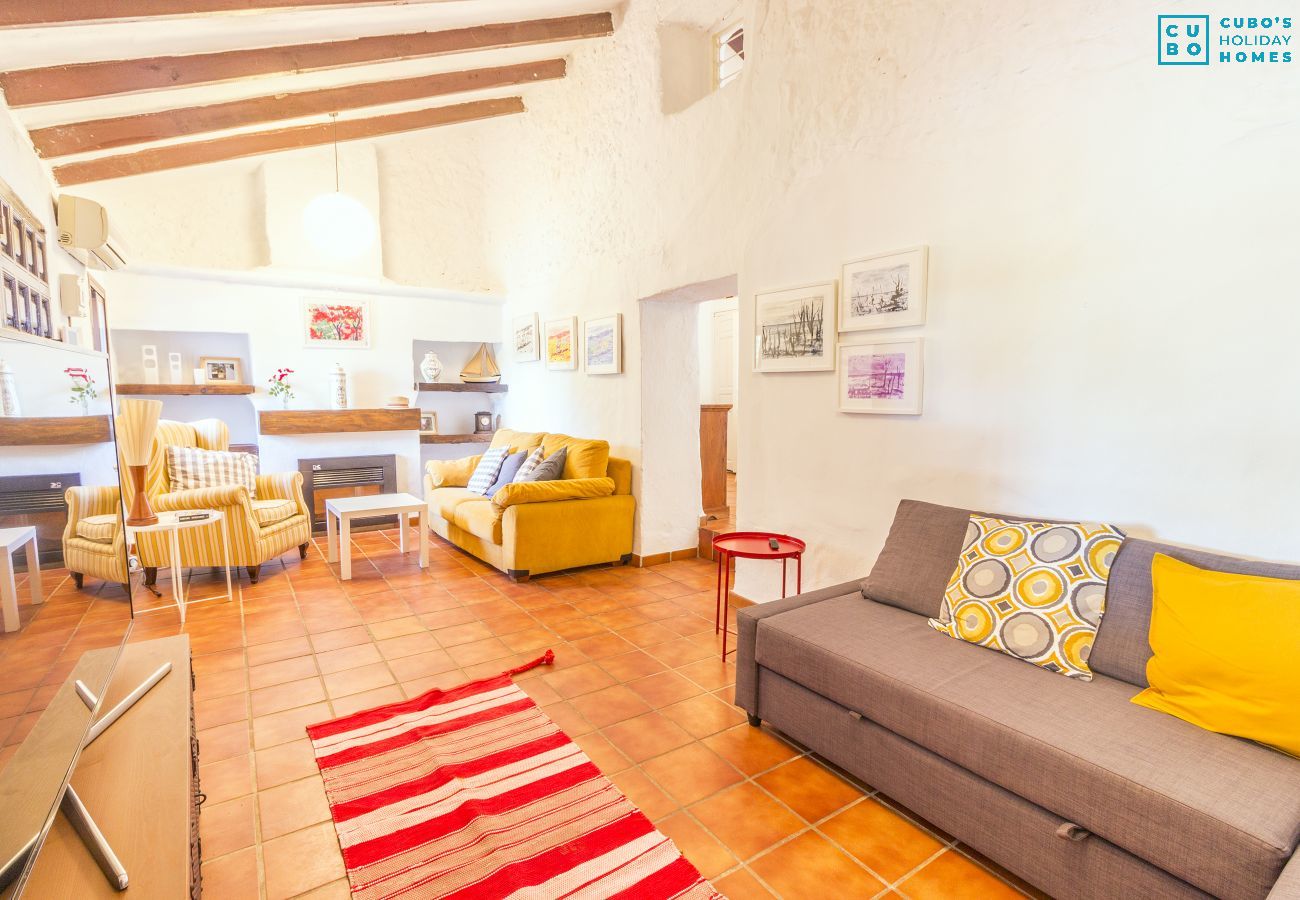 Living room of this rural house in Alhaurín el Grande