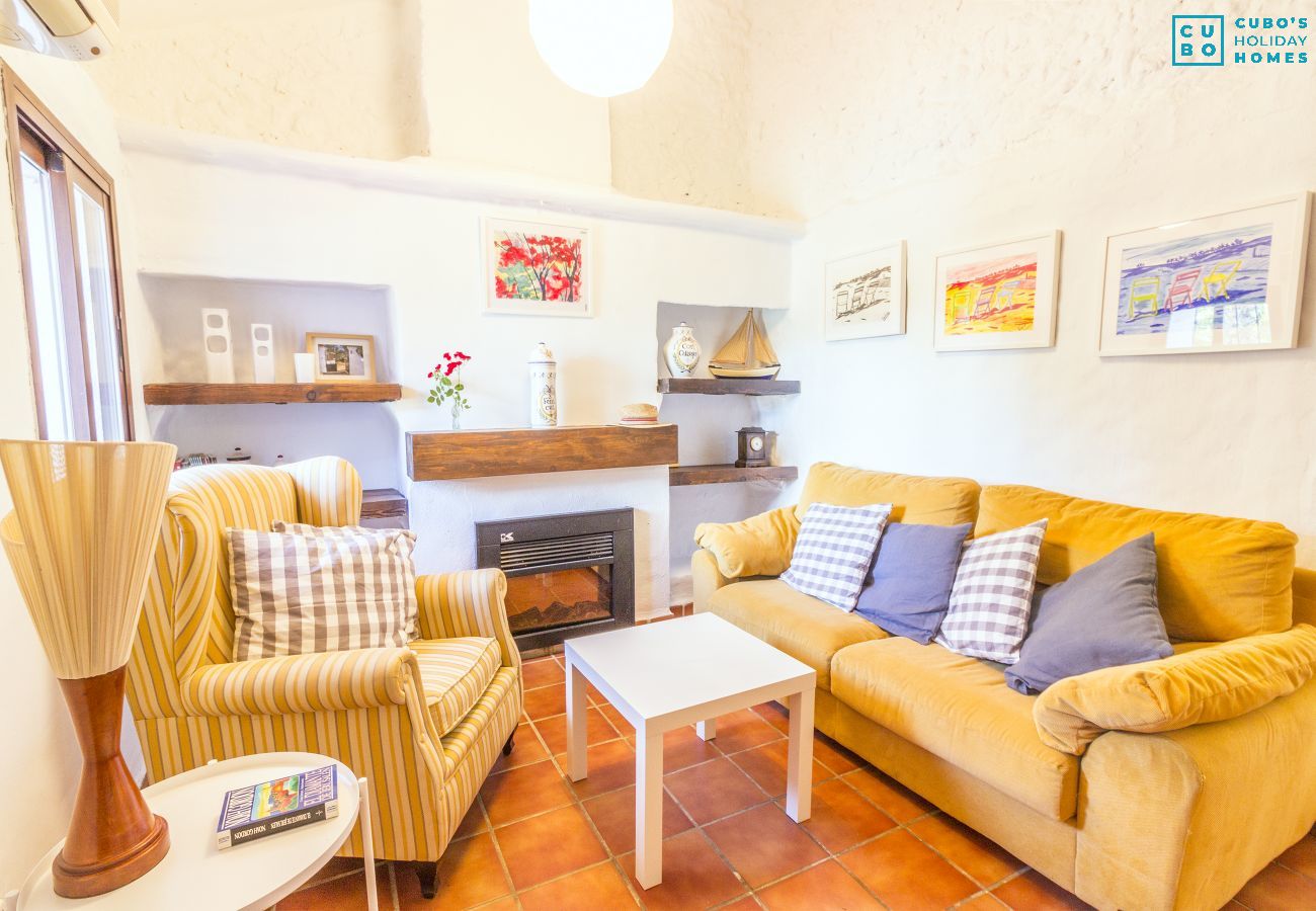 Living room of this rural house in Alhaurín el Grande