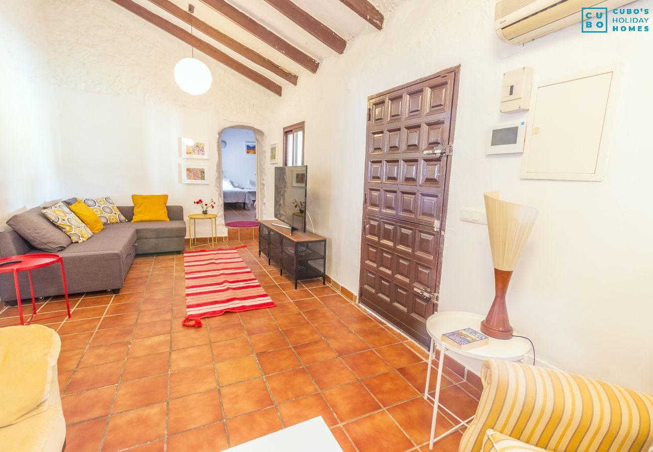 Living room of this rural house in Alhaurín el Grande