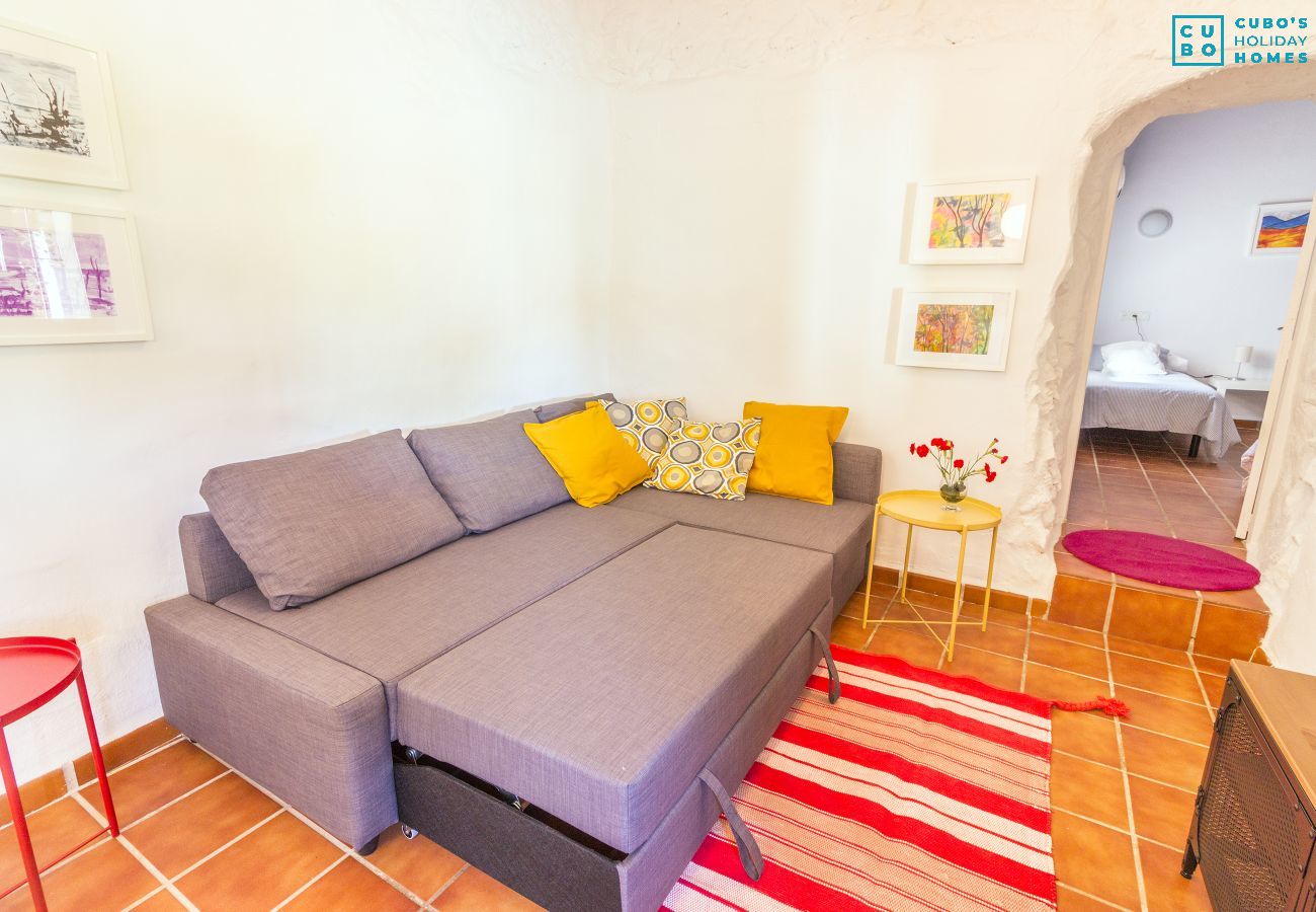 Living room of this rural house in Alhaurín el Grande