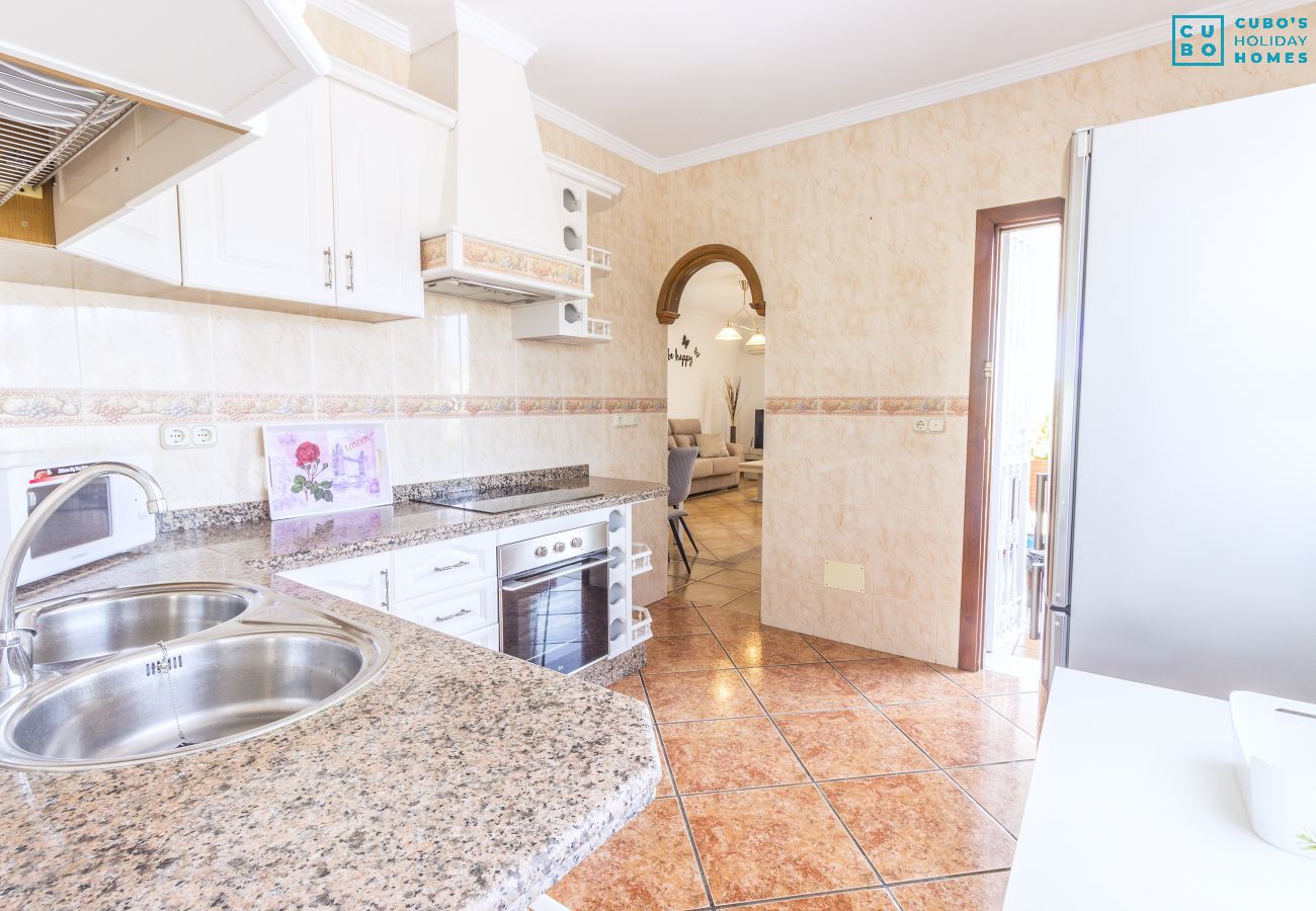 Kitchen of this luxury estate in Alhaurín el Grande