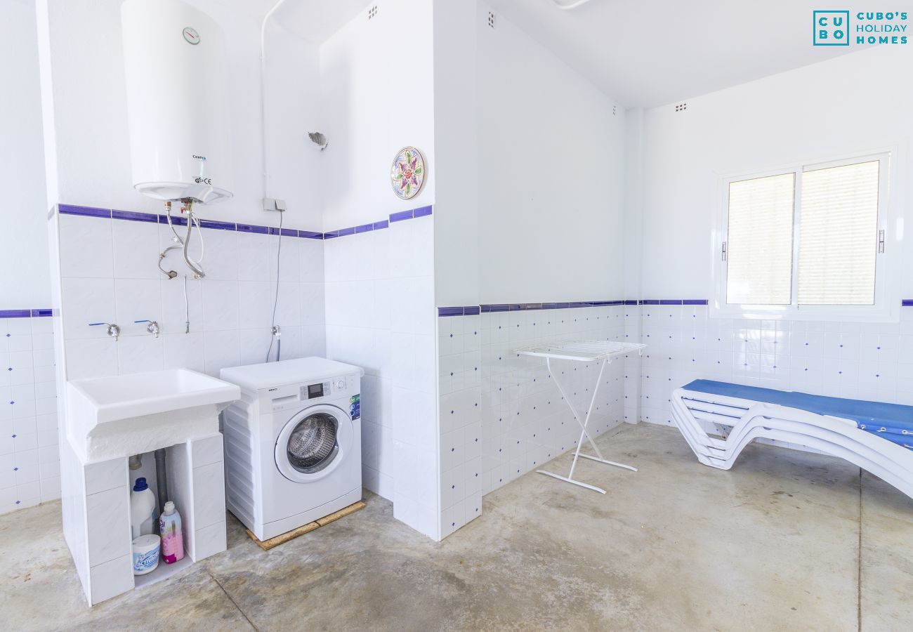 Laundry room of this luxury estate in Alhaurín el Grande