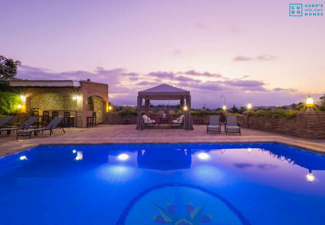 Piscina privada de esta Finca en Alhaurín el Grande